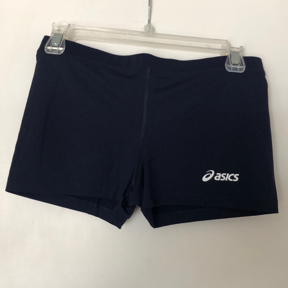 Navy ASICS spandex